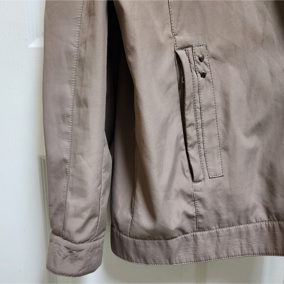 BAOF Jacket Mens Size XL XXL Taupe Brown Full Zip Lined Pockets Classic Outdoors - Picture 6 of 12